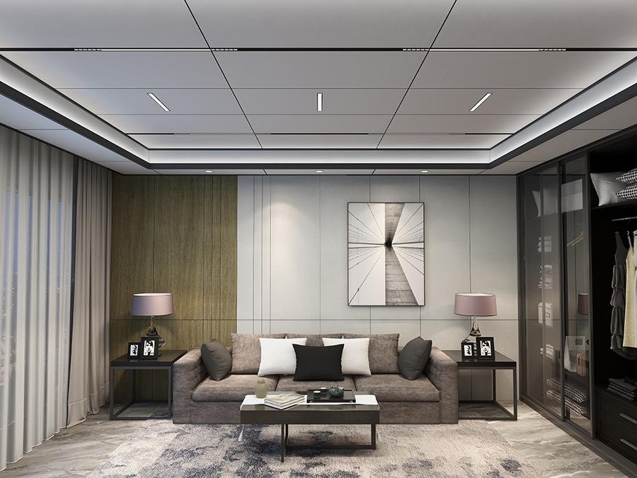 Aluminum-Steel Ceiling Panels