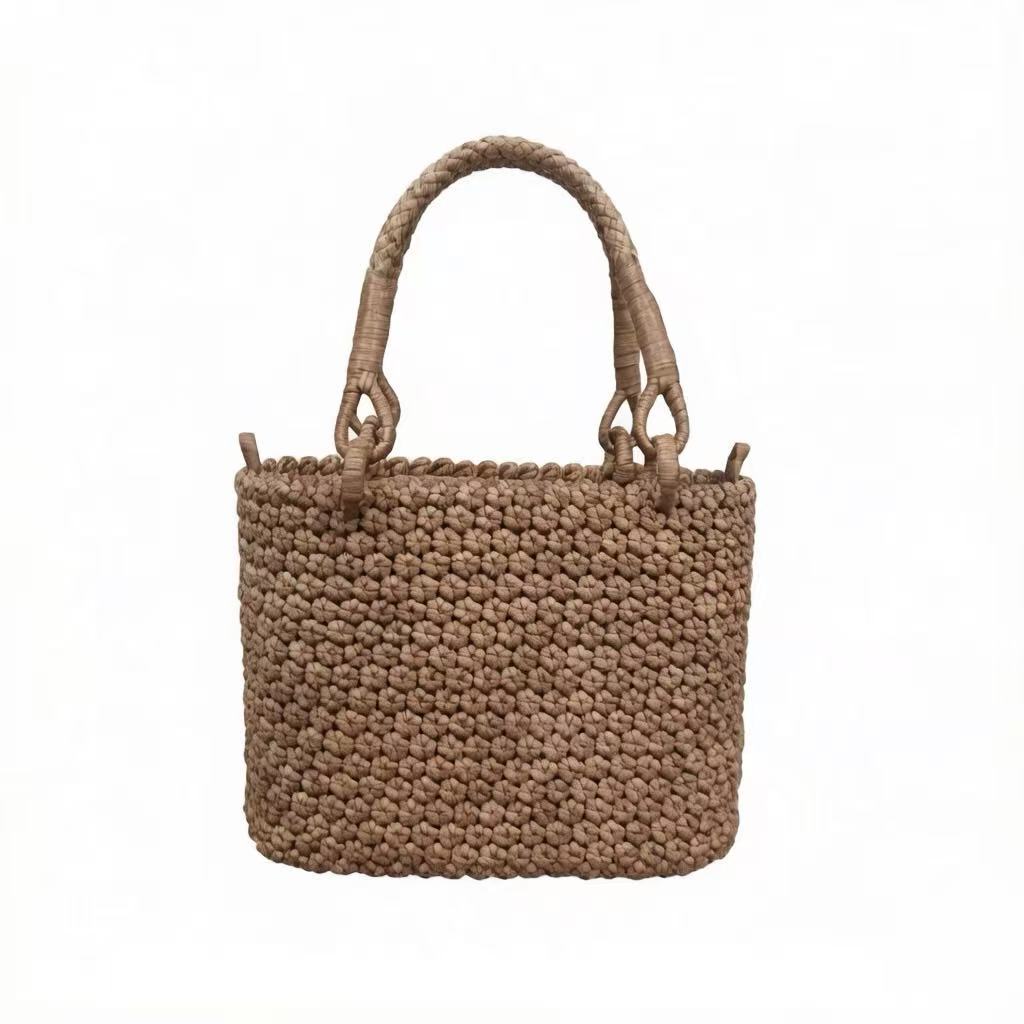 Fine 3mm Wild Grape Rattan Lady Handbag