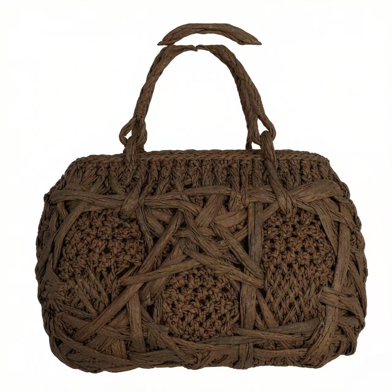 Taiping Drum Rattan Handbag