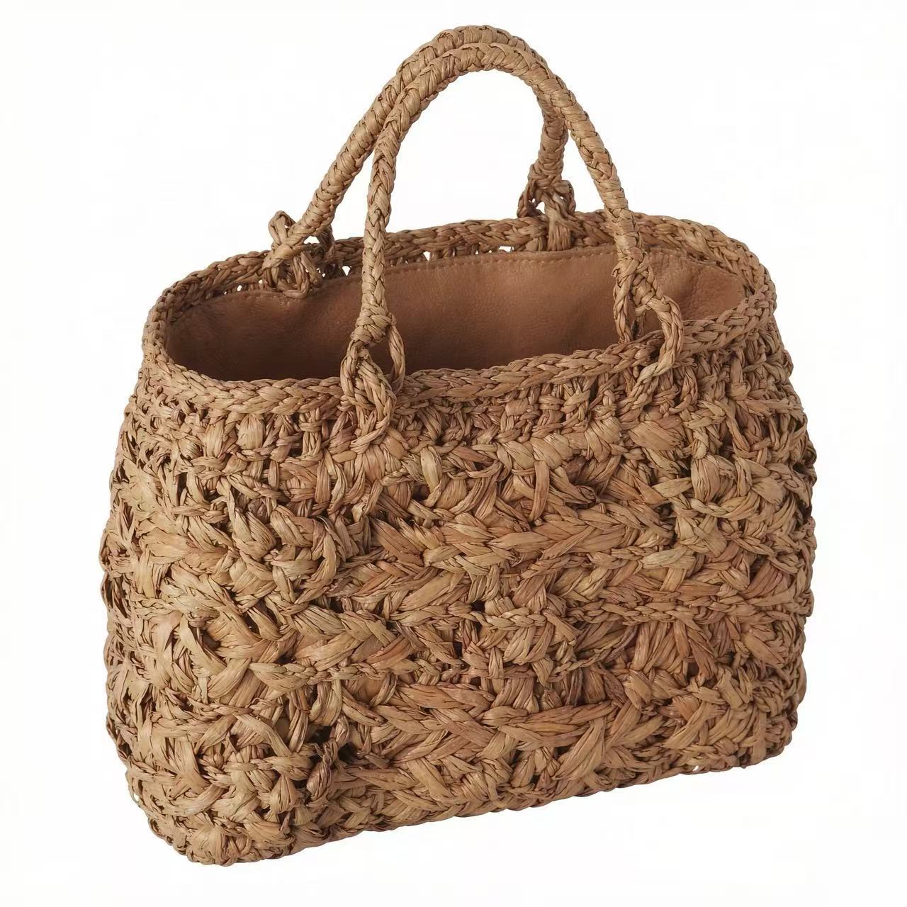 Handwoven Second Rattan Tote Bag Model 100M-6