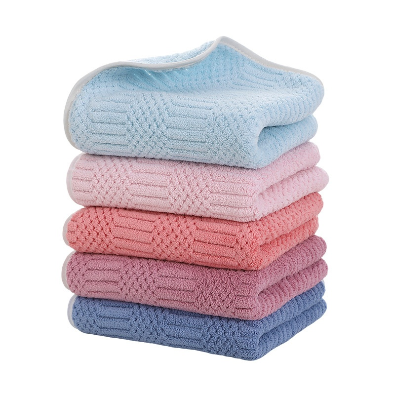 珊瑚絨吸水加厚成人洗臉毛巾