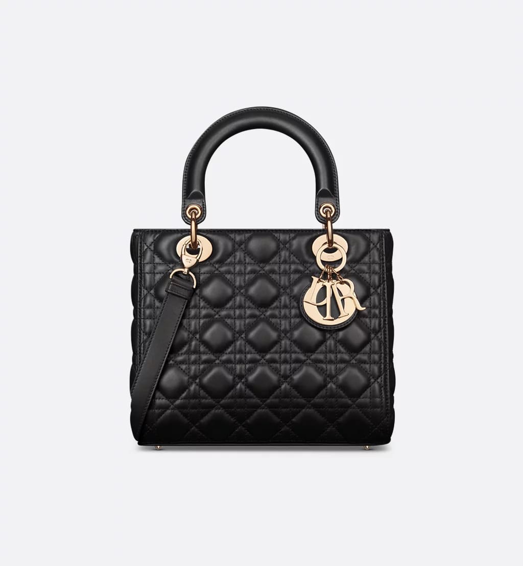 【DIOR】Lady Dior バッグ ミディアム