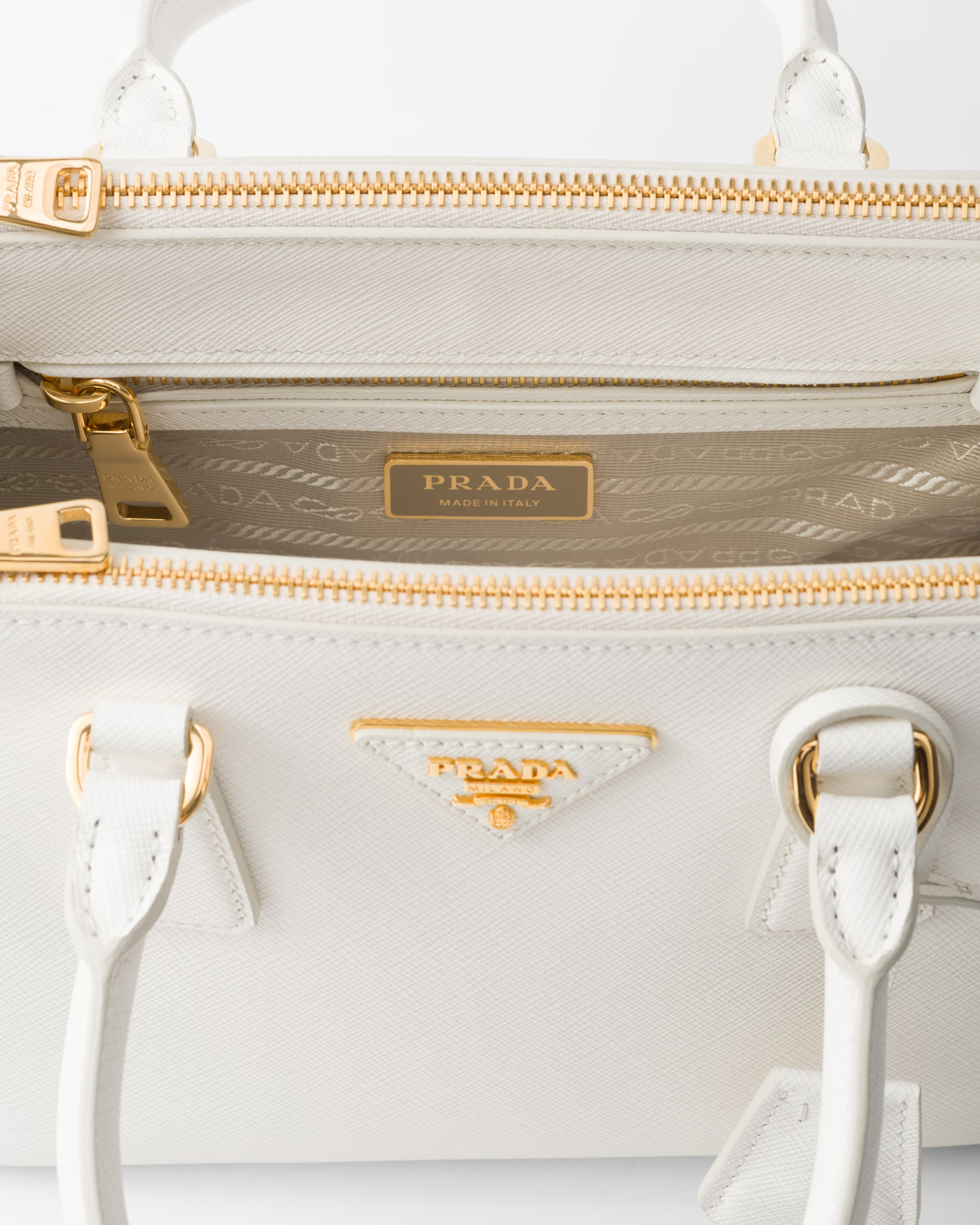 【入手困難】PRADA ガレリア 本革レザー スモール ハンドバッグ Galleria