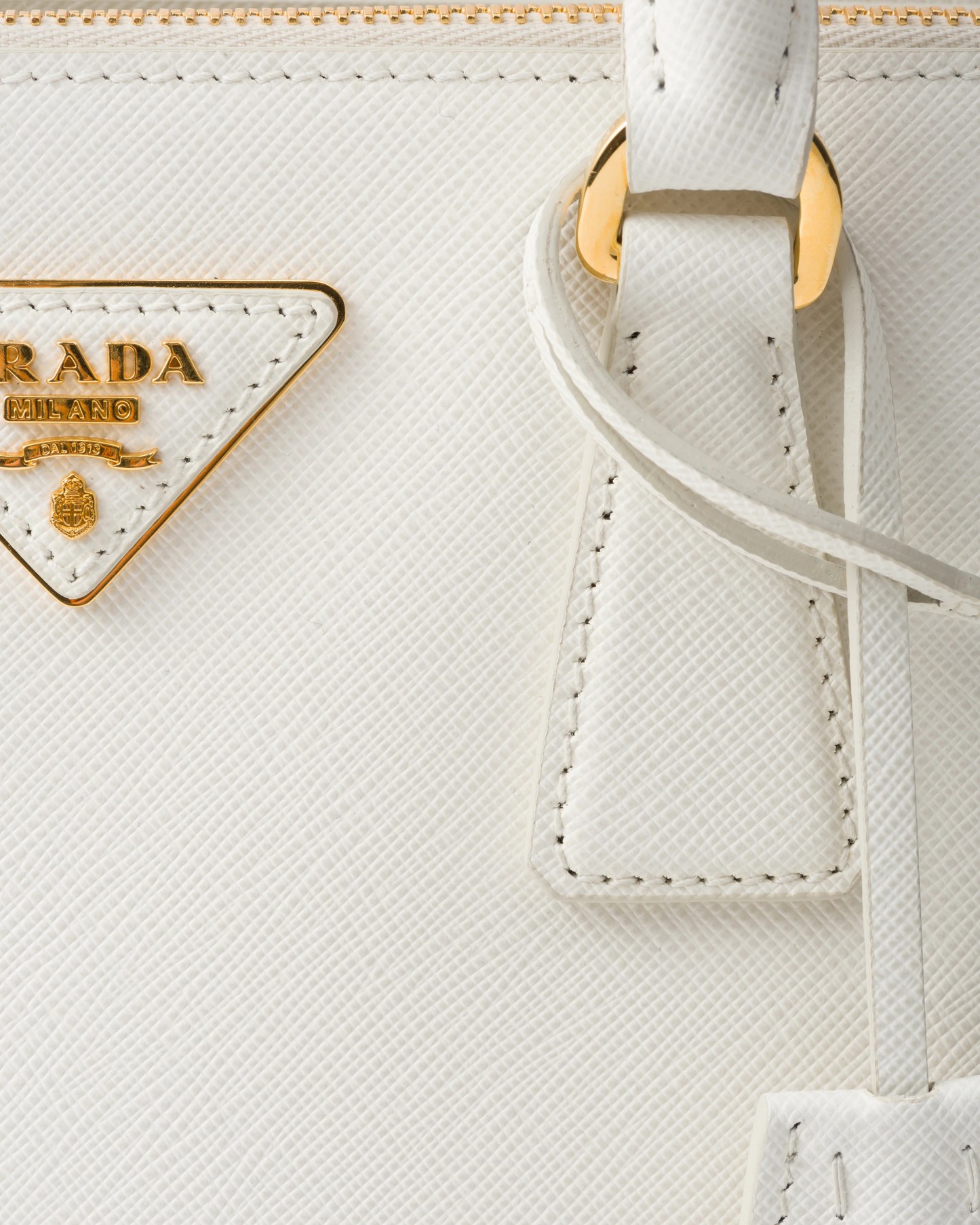 【入手困難】PRADA ガレリア 本革レザー スモール ハンドバッグ Galleria