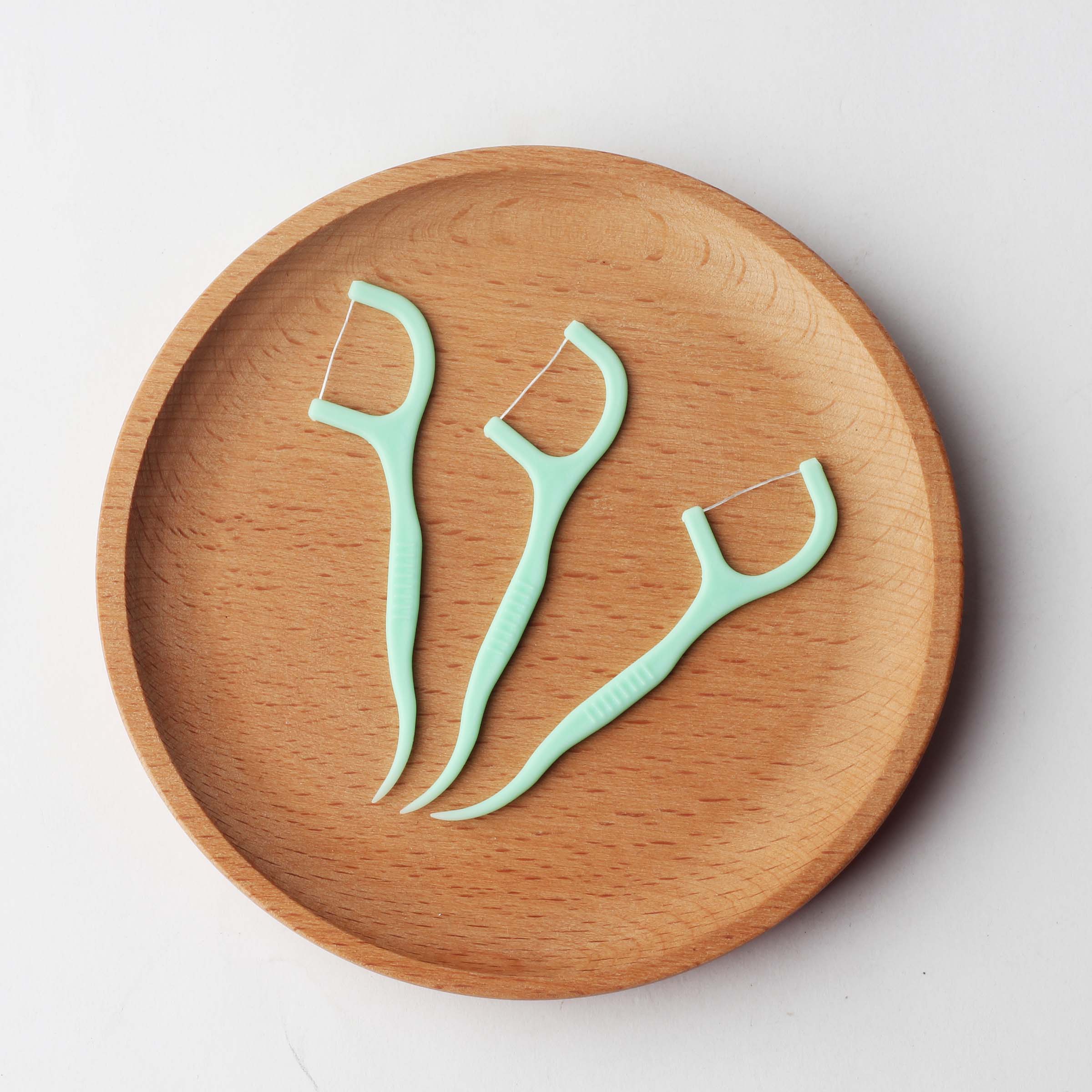 Custom Mint Dental Floss Picks, 50 Count/Box – Logo & Packaging Customization