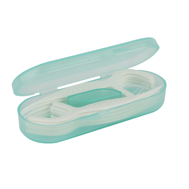 Portable Dental Floss Picks 10pcs/Pack – Ready Stock | Low MOQ Custom Logo & Packaging