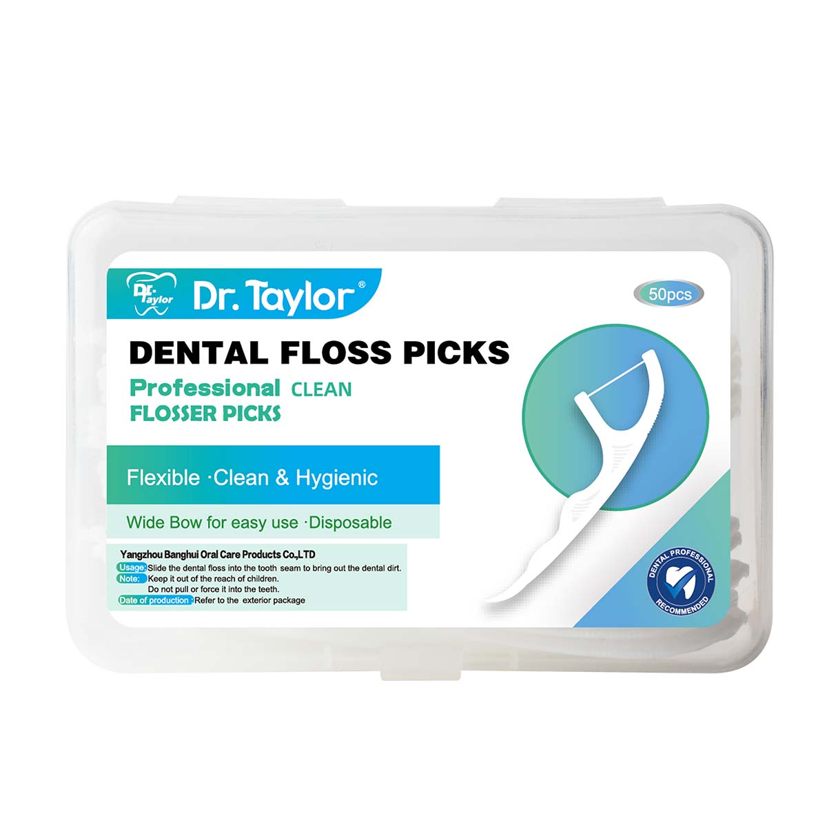 50PCS Dental Floss Picks Wholesale | Ready Stock | OEM & Private Label Available