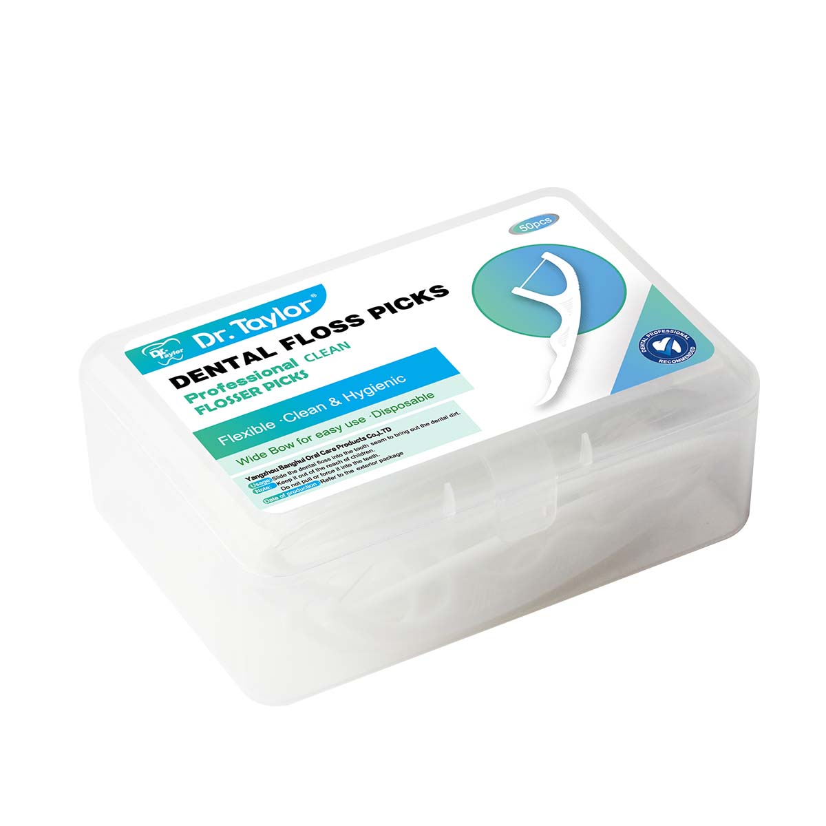 50PCS Dental Floss Picks Wholesale | Ready Stock | OEM & Private Label Available
