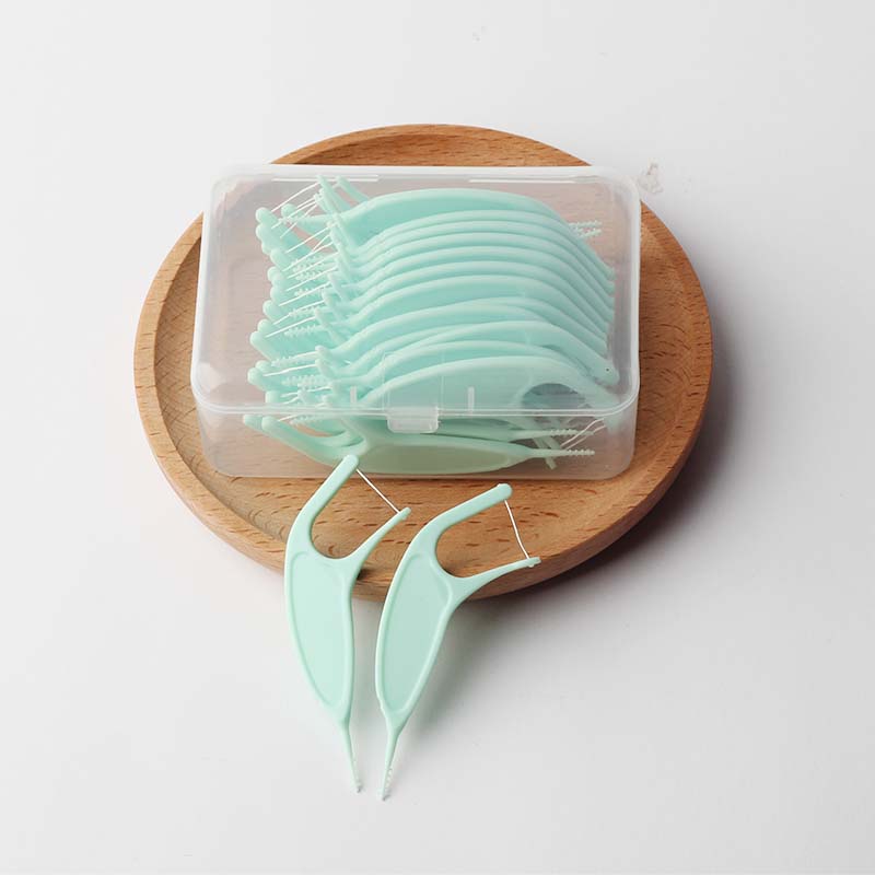 Orthodontic Dental Floss Picks 30pcs/Box – Ready Stock | Low MOQ Custom Logo & Packaging