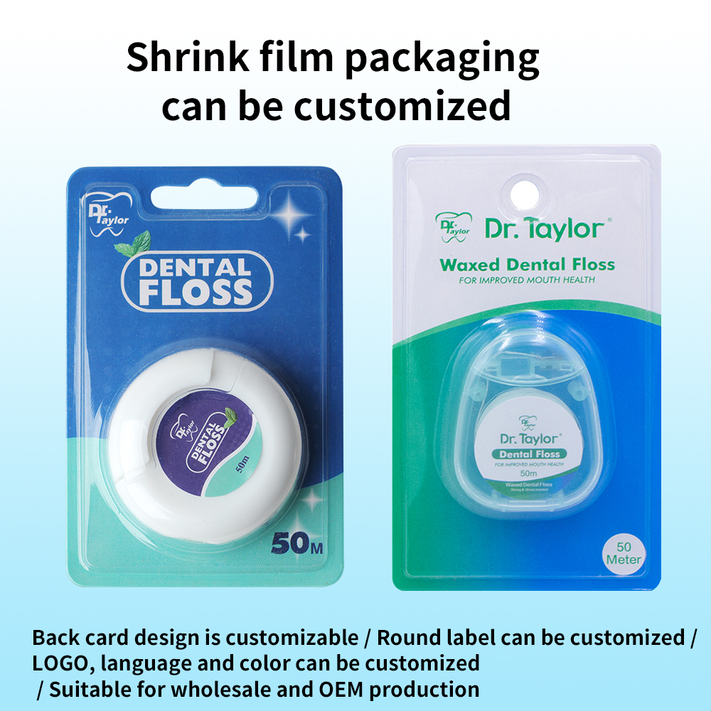Dental floss rolls in various sizes and packaging options  OEM&ODM
