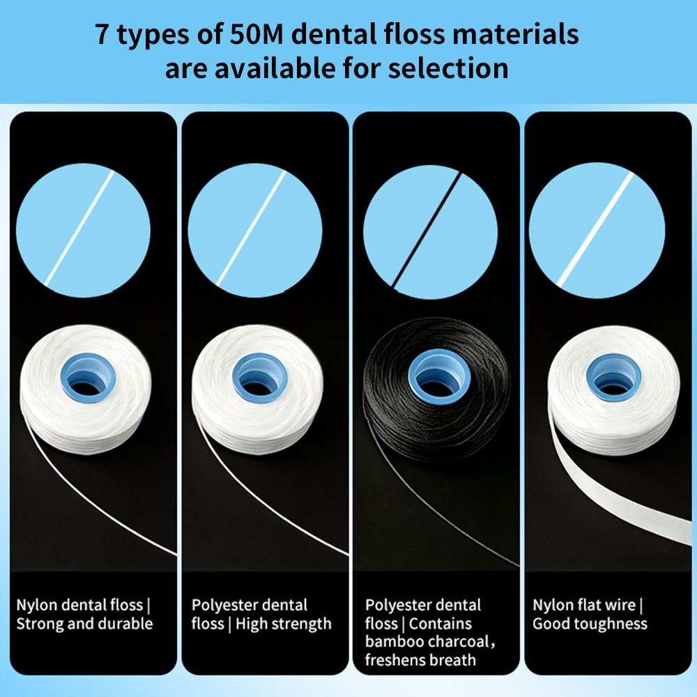 Dental floss rolls in various sizes and packaging options  OEM&ODM