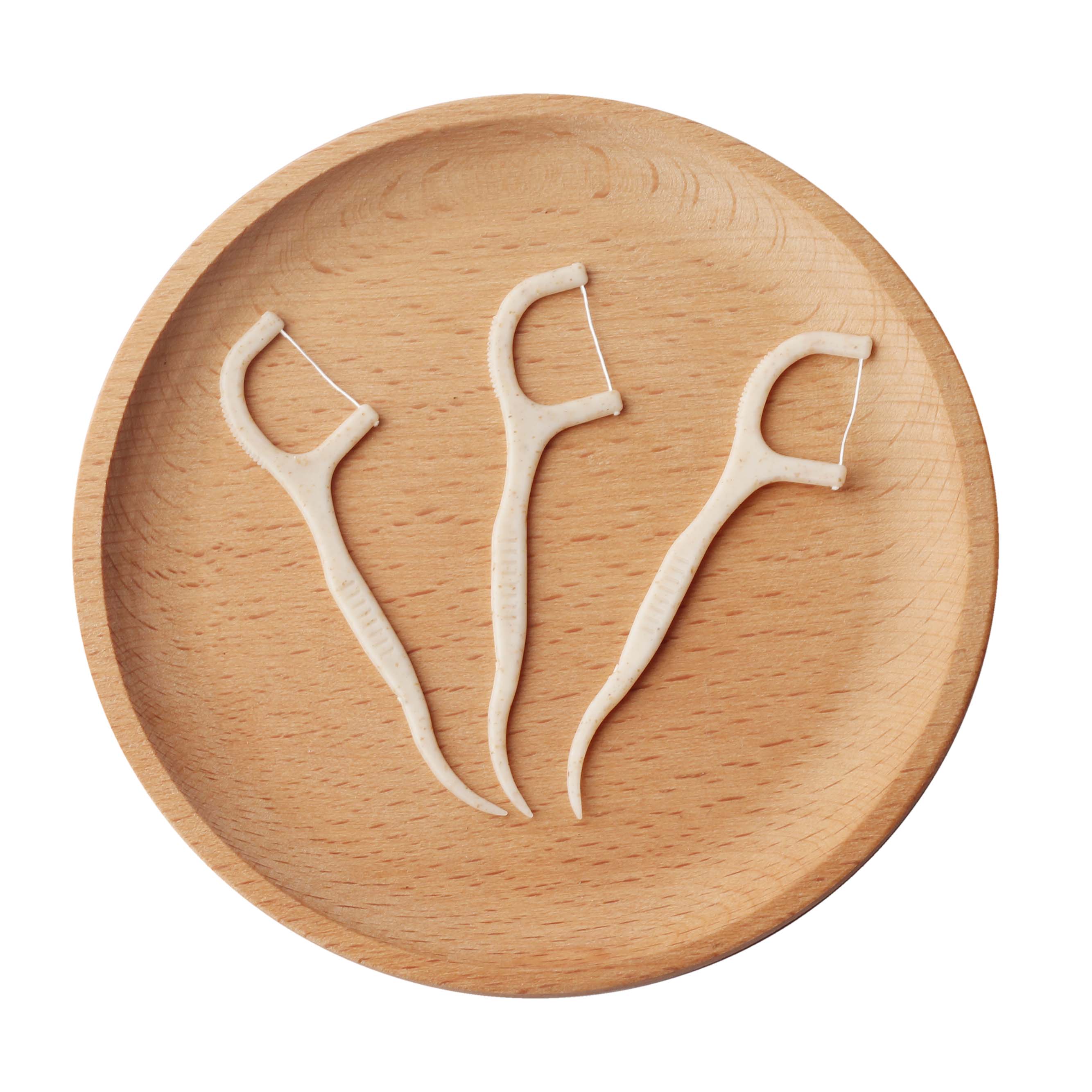 Eco-Friendly Wheat Straw Floss Picks – Sustainable Dental Floss Sticks, Plastic-Reduced Oral Care for Everyday Cleaning