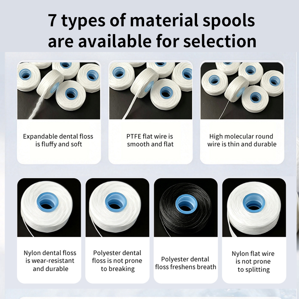Dental floss rolls in various sizes and packaging options  OEM&ODM