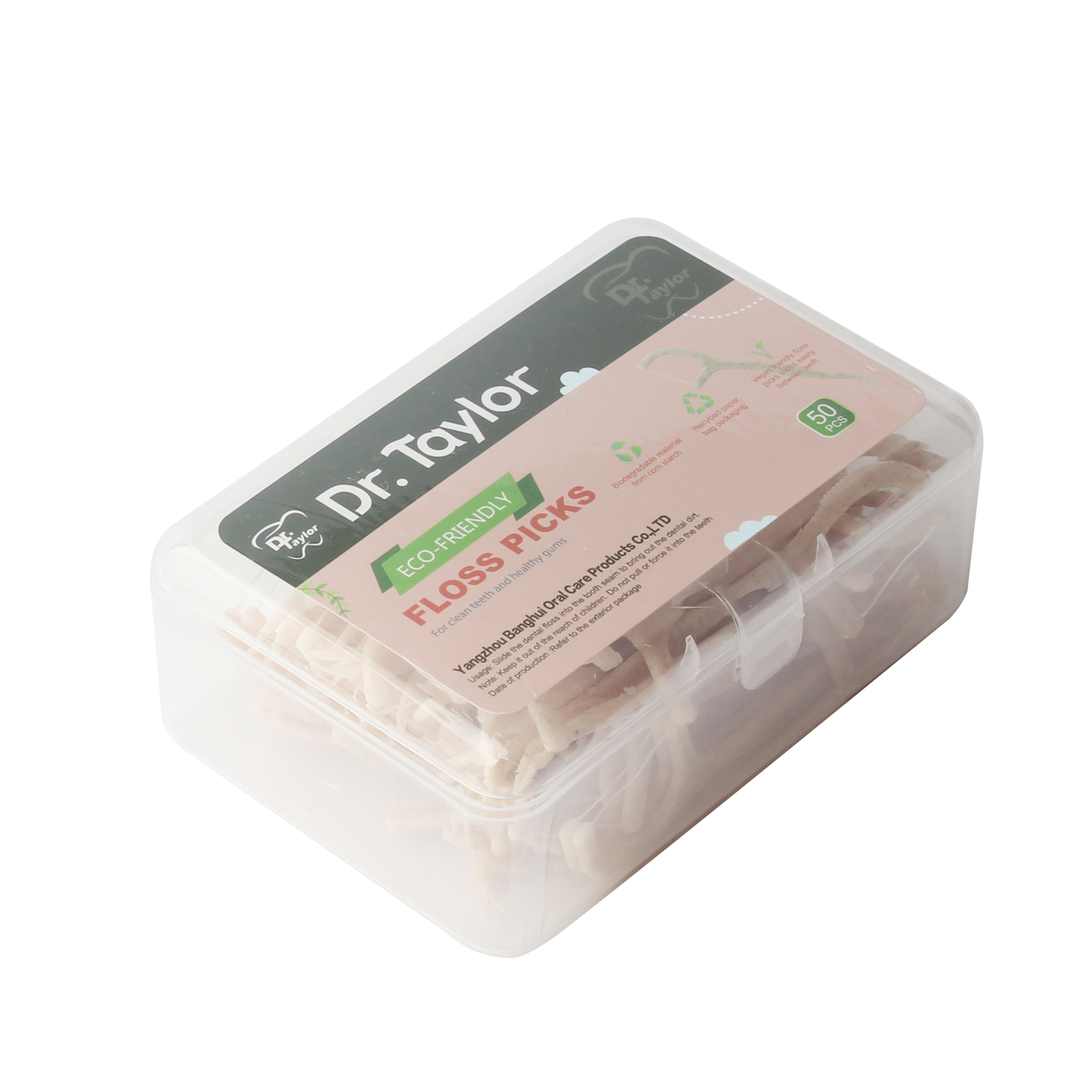Eco-Friendly Wheat Straw Floss Picks – Sustainable Dental Floss Sticks, Plastic-Reduced Oral Care for Everyday Cleaning
