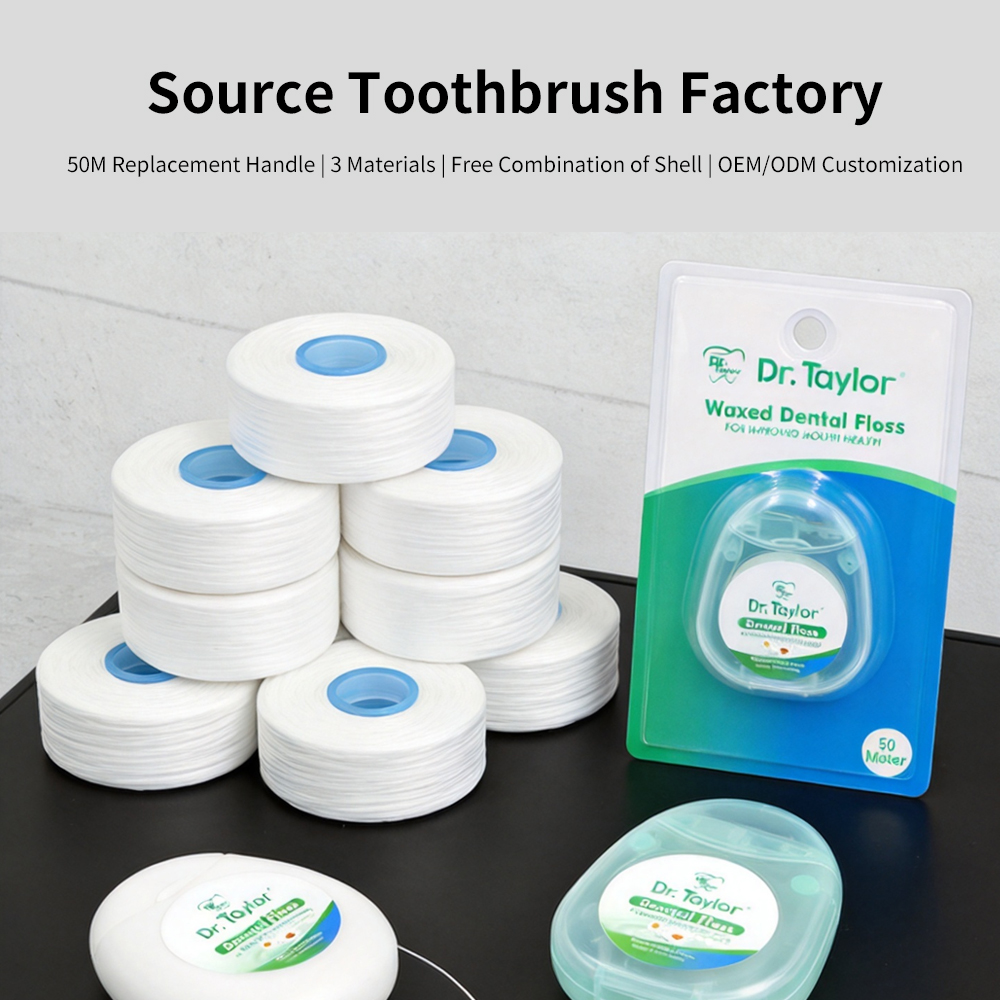Dental floss rolls in various sizes and packaging options  OEM&ODM