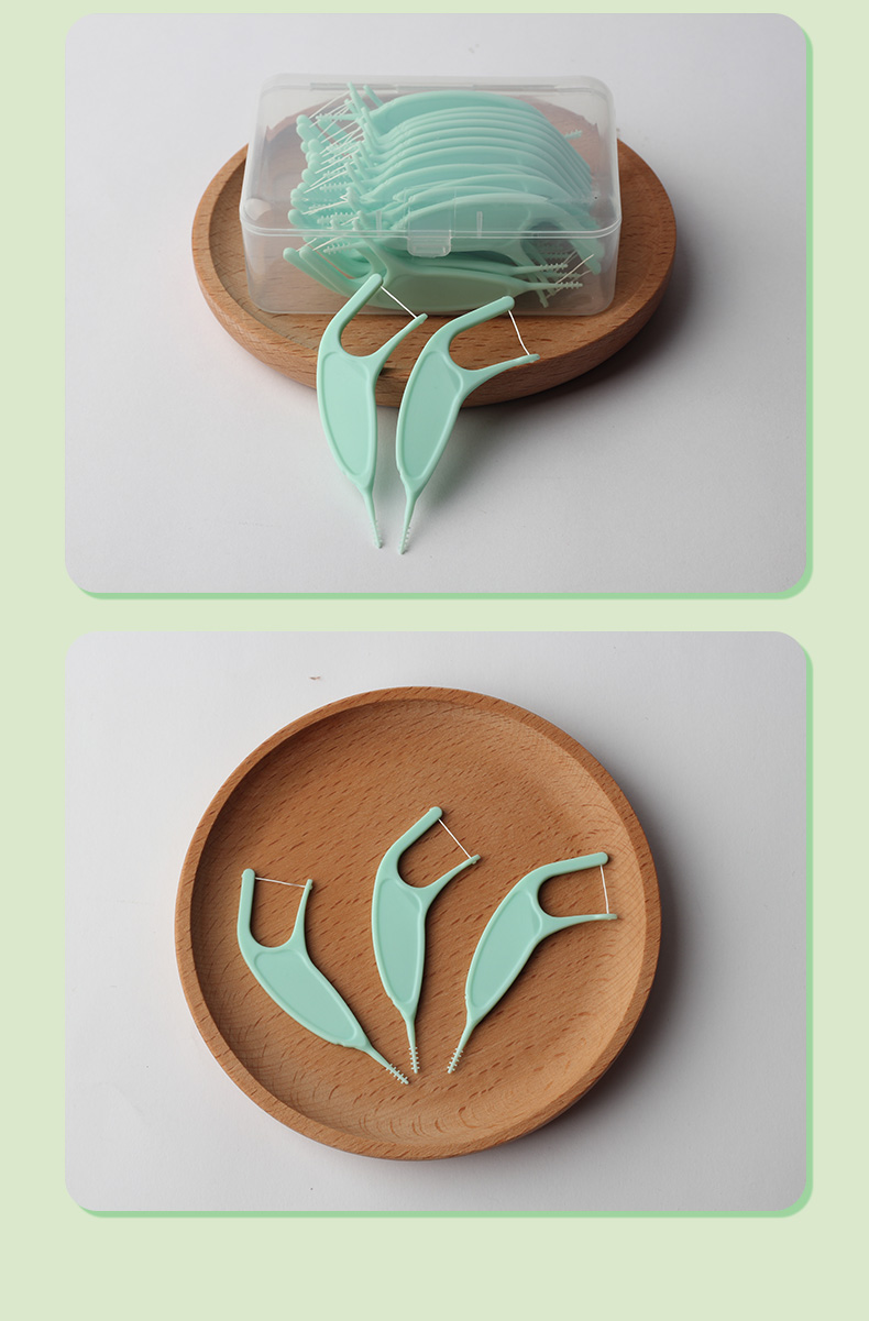 Orthodontic Dental Floss Picks 30pcs/Box – Ready Stock | Low MOQ Custom Logo & Packaging