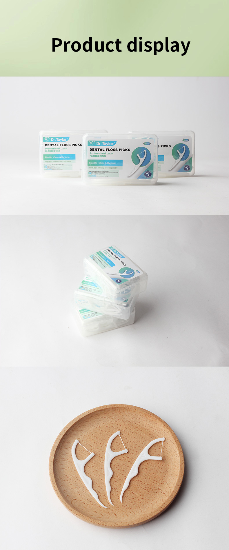 50PCS Dental Floss Picks Wholesale | Ready Stock | OEM & Private Label Available