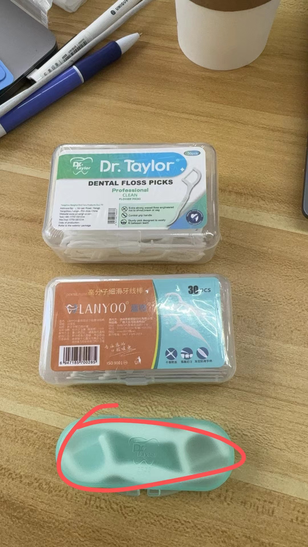 Portable Dental Floss Picks 10pcs/Pack – Ready Stock | Low MOQ Custom Logo & Packaging
