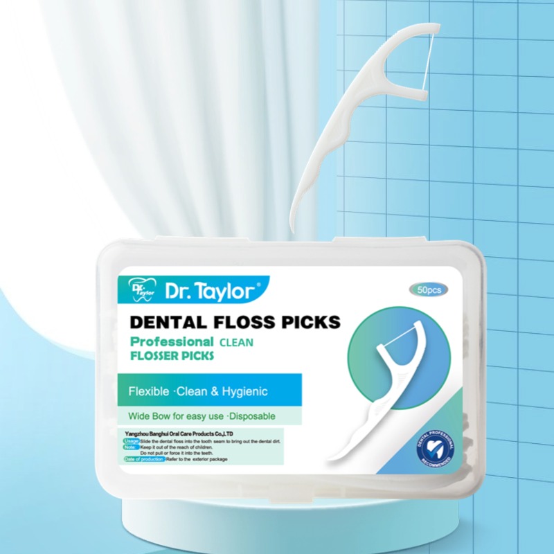 50PCS Dental Floss Picks Wholesale | Ready Stock | OEM & Private Label Available