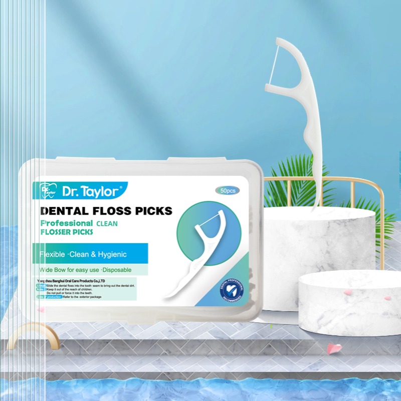 50PCS Dental Floss Picks Wholesale | Ready Stock | OEM & Private Label Available