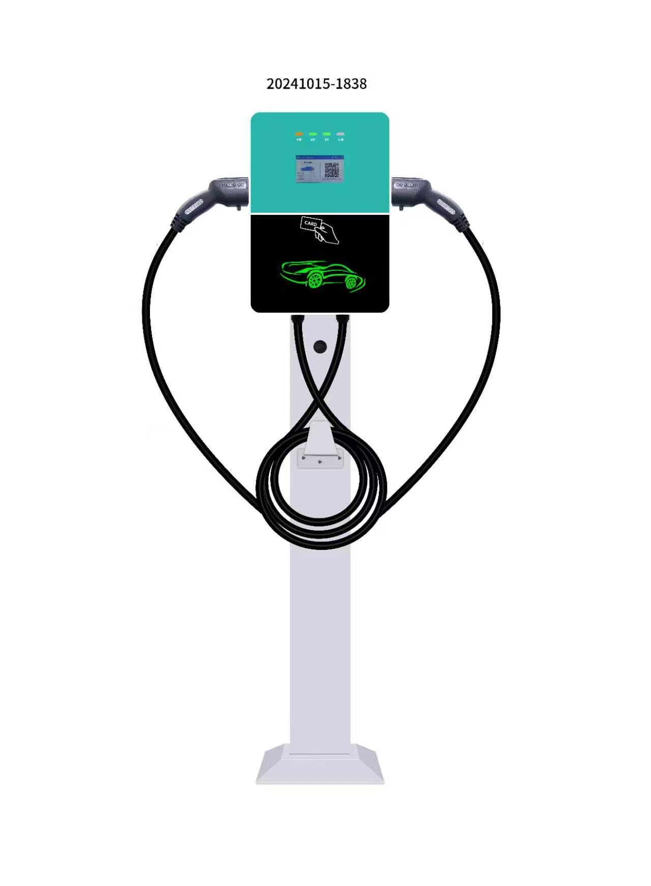 7kW/14kW Single/Dual Gun GB/T Commercial AC EV Charger