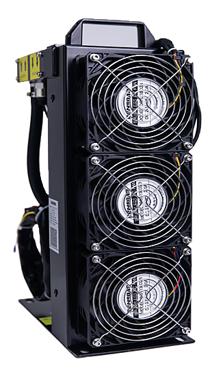 Product Model: XJR-LCS-1.7kW Rated Voltage: DC 24V Total Power Consumption: ≤170 W Operating Noise: <60 dB Cooling Capacity: 1.7 kW Communication Interface: RS-485 / 9600 bps Net Weight: 9 kg Dimensions (W×H×D): 265mm × 350mm × 142mm Inlet Liquid Temperat