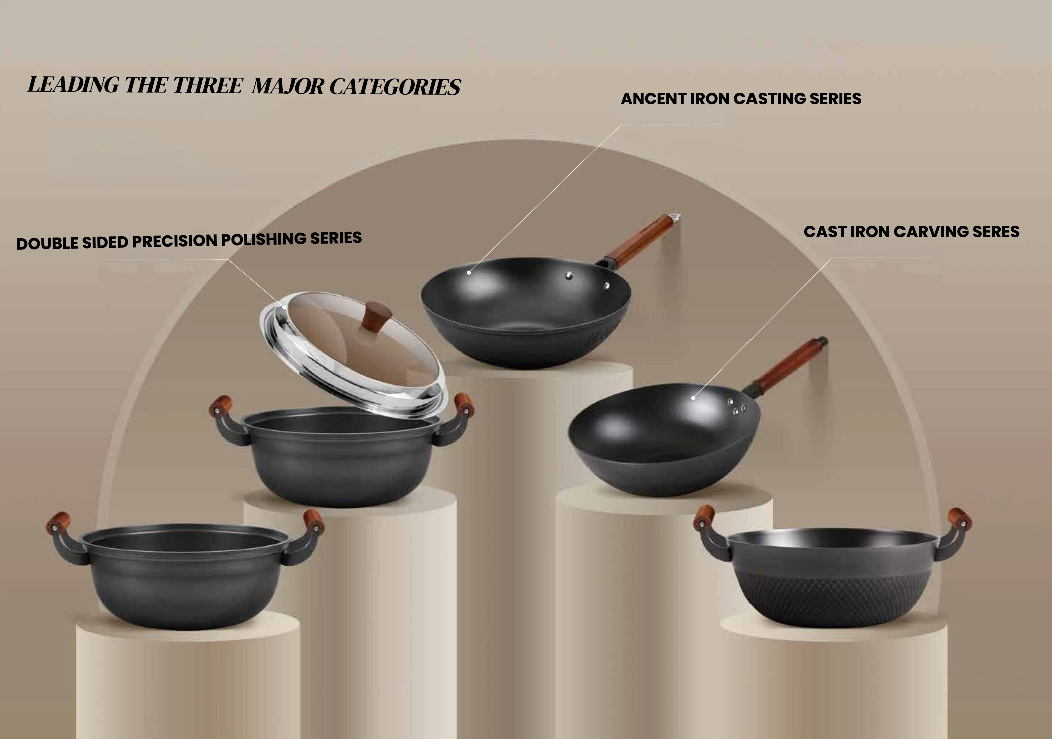Double-sided fine polishing series