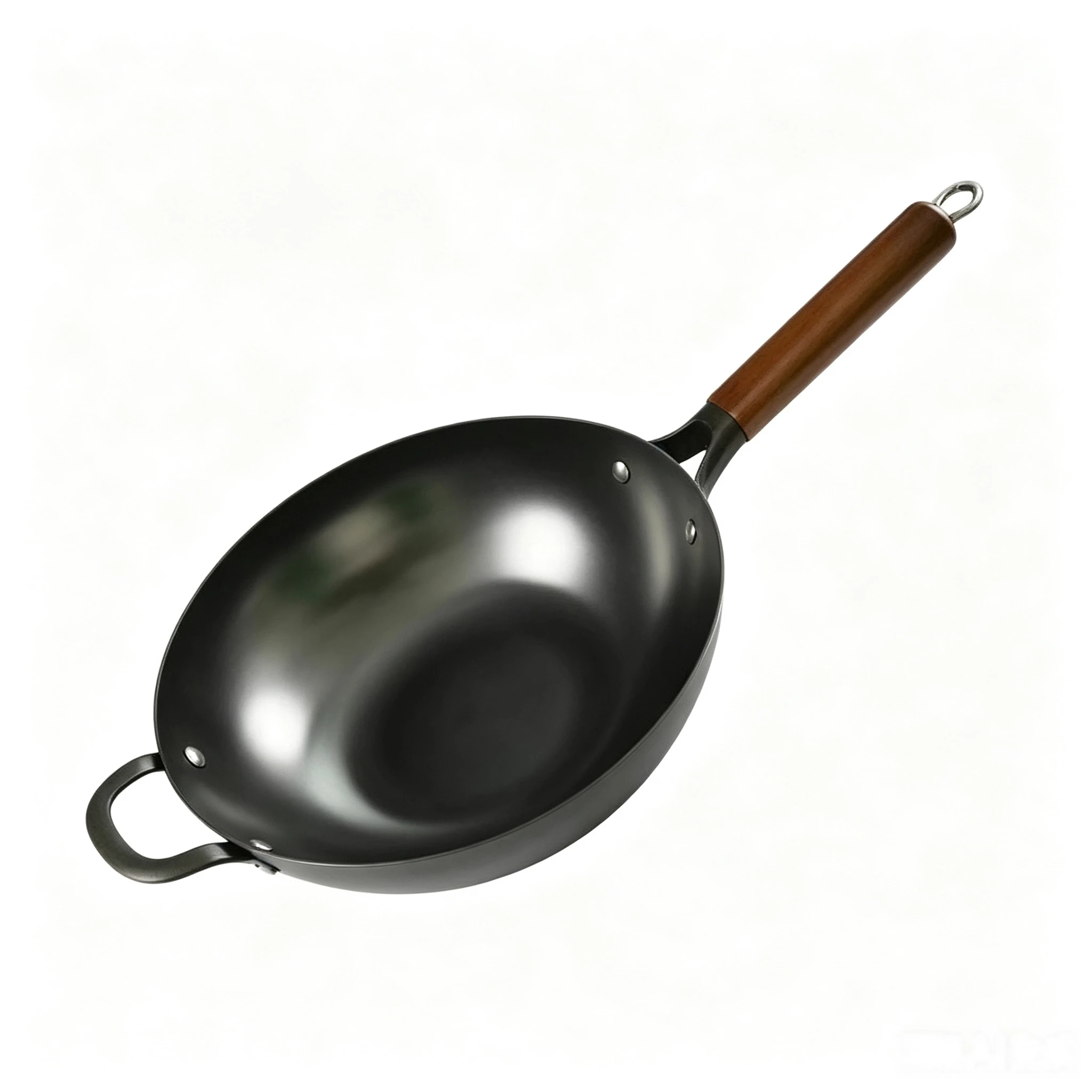 Lightweight cast iron with single-sided precision polishing and semi-precision polishing on the outer bottom.