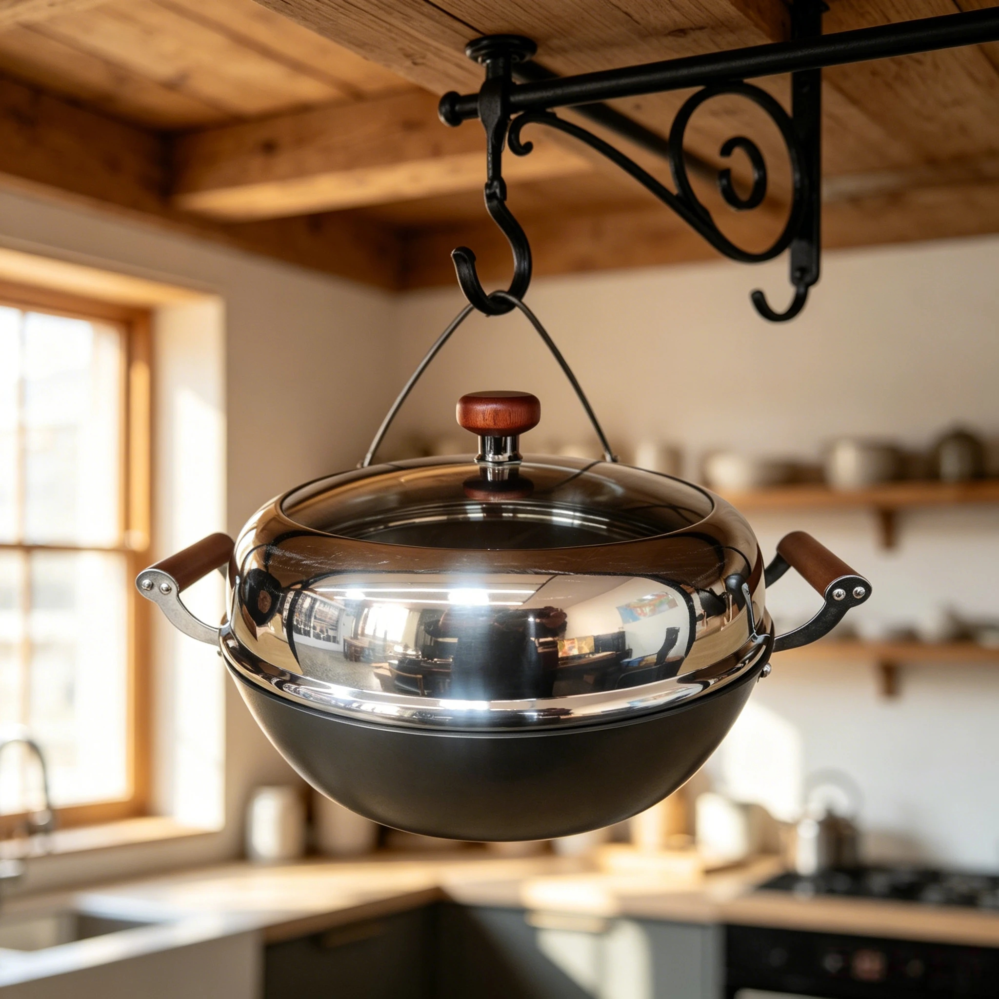 Apple-Shaped Tall-Lid Stew Pot 