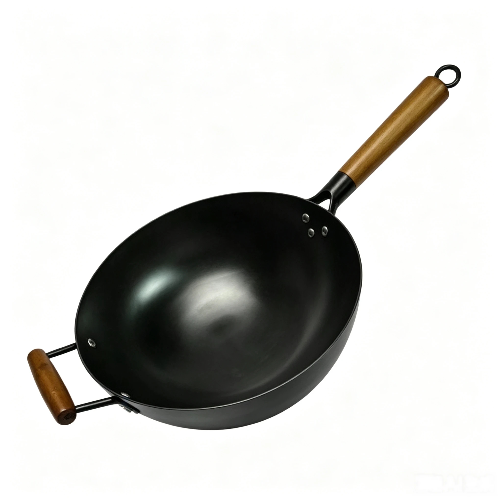 Light Cooking Series: Genuine Stainless Steel with Single-Sided Precision Polishing – Flat-Bottom & Round-Bottom Options