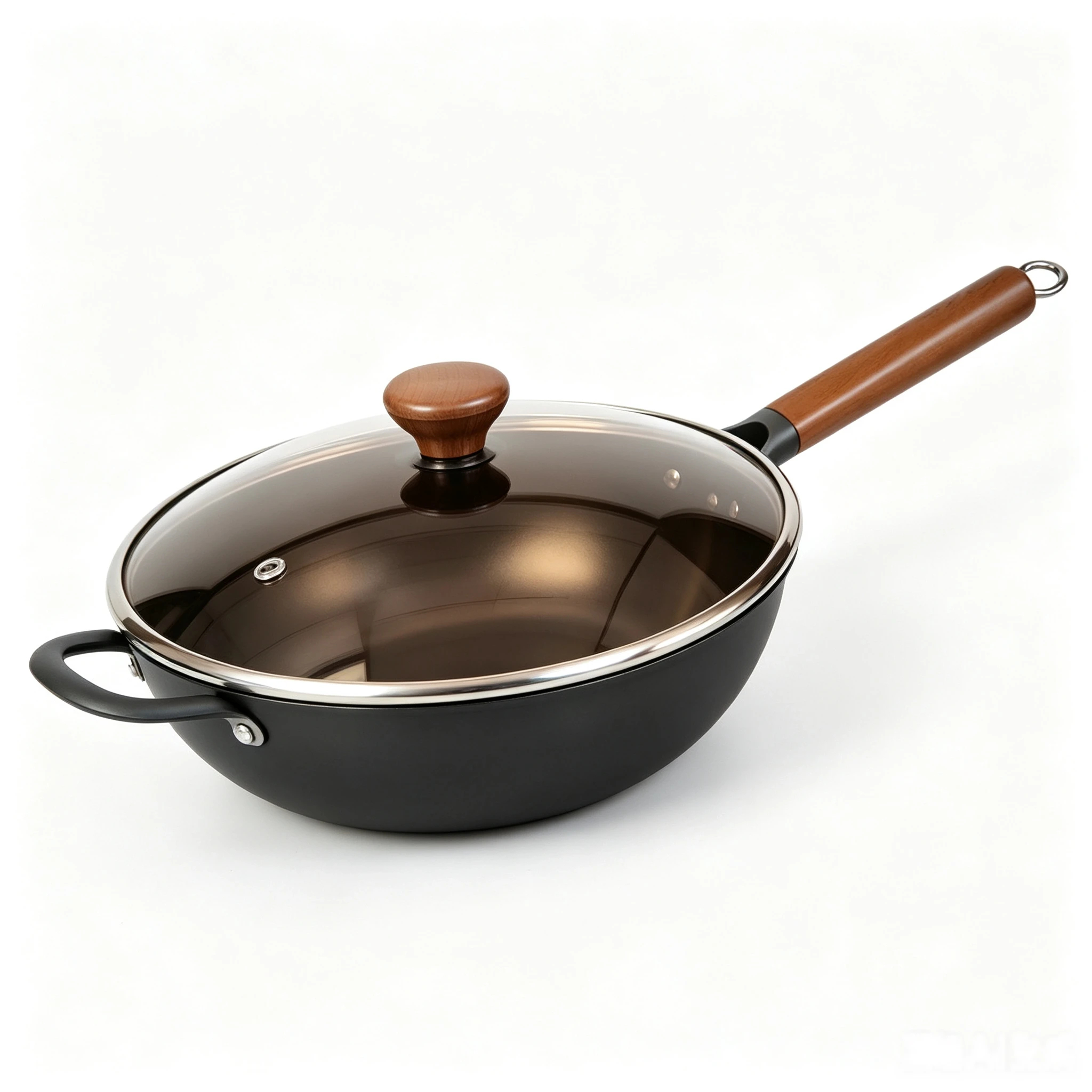 Lightweight cast iron with single-sided precision polishing and semi-precision polishing on the outer bottom.