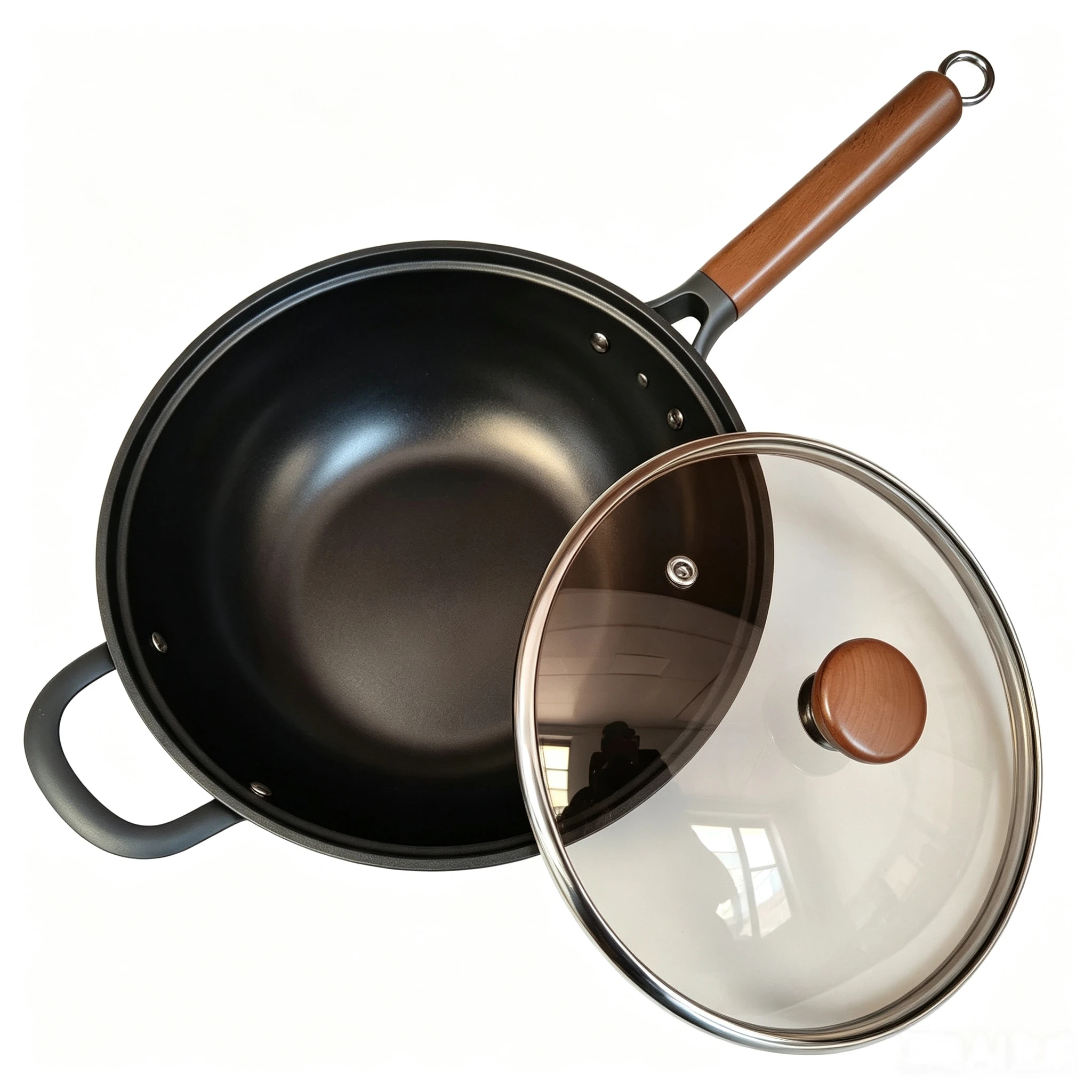 Lightweight cast iron with single-sided precision polishing and semi-precision polishing on the outer bottom.