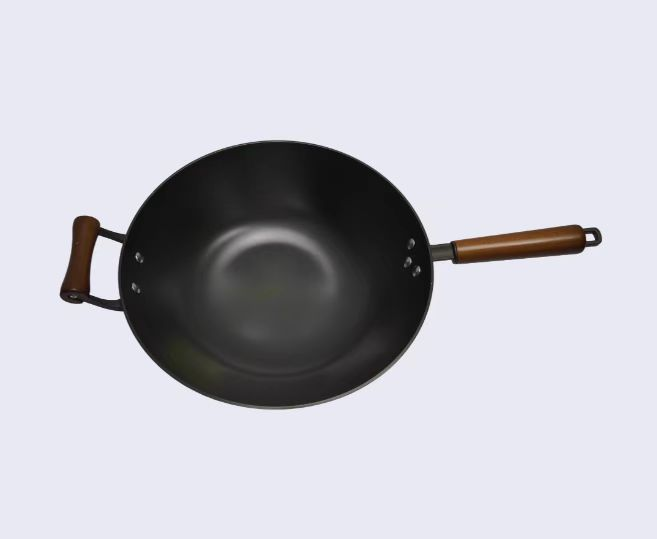 Stainless Wok Pan