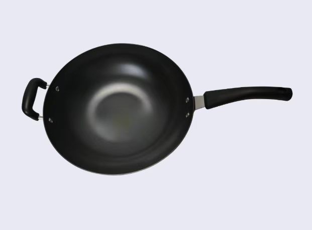 All-Cast-Iron Truly Rust-Proof Flat-Bottom Wok