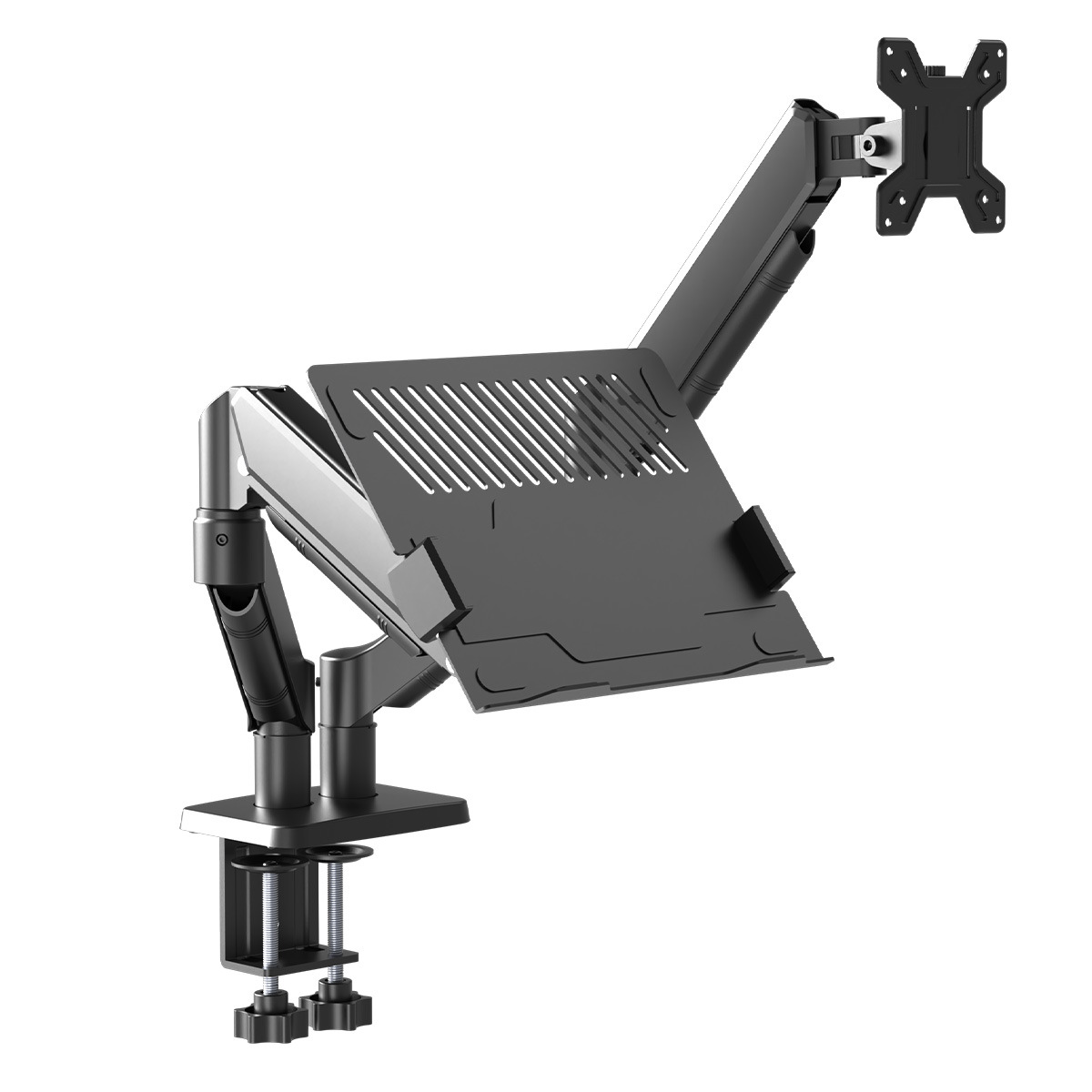 彈簧式高承重筆電螢幕支架