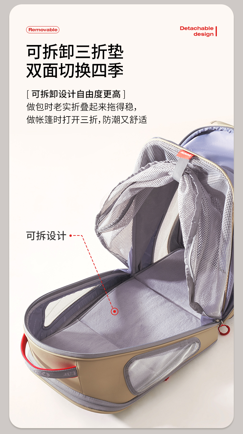 Pet Backpack Carrier for Small Cats Dogs宠物双肩包