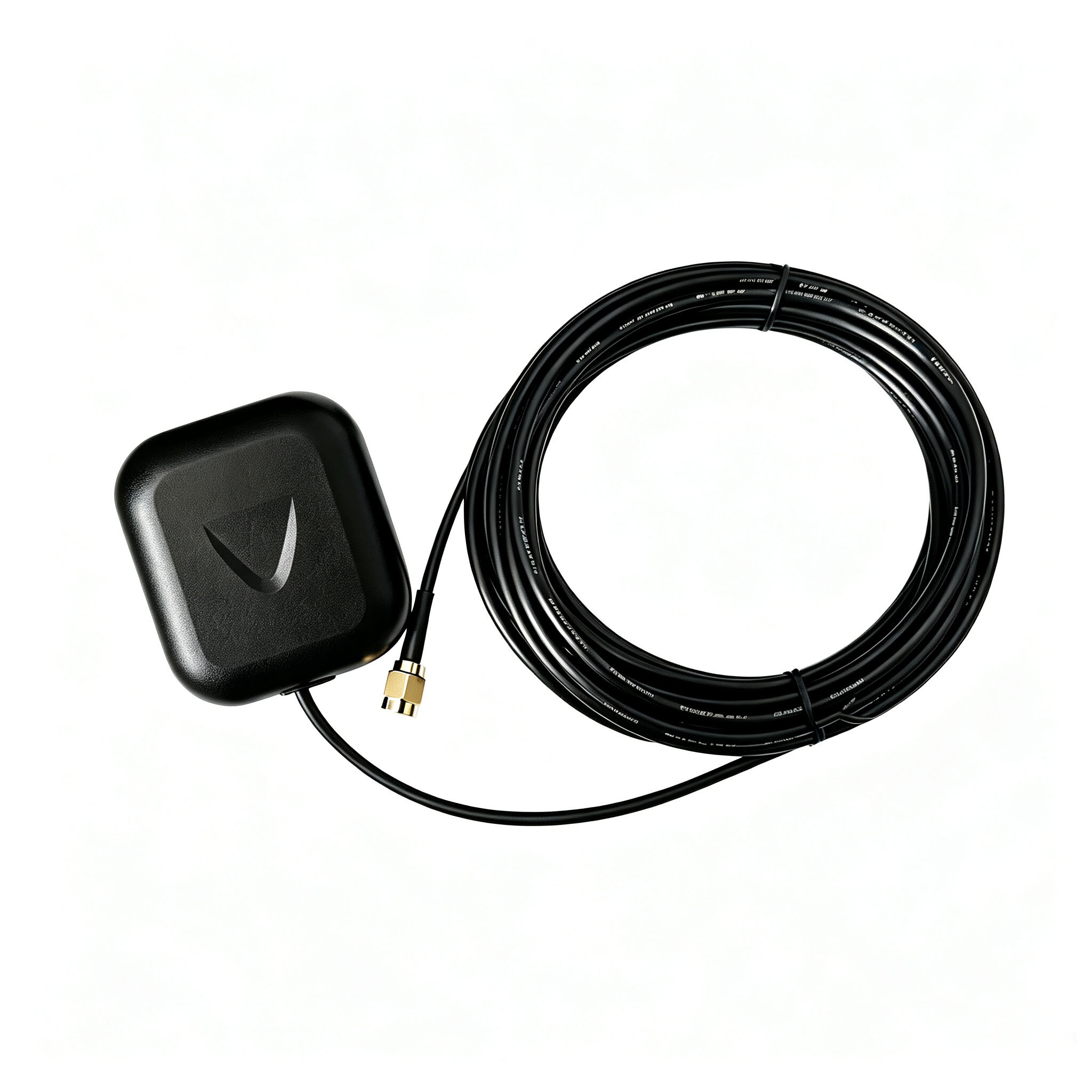 Square GPS Antenna Vertical Polarization Efficient Communication Antennas for Navigation Head Unit Car Radio