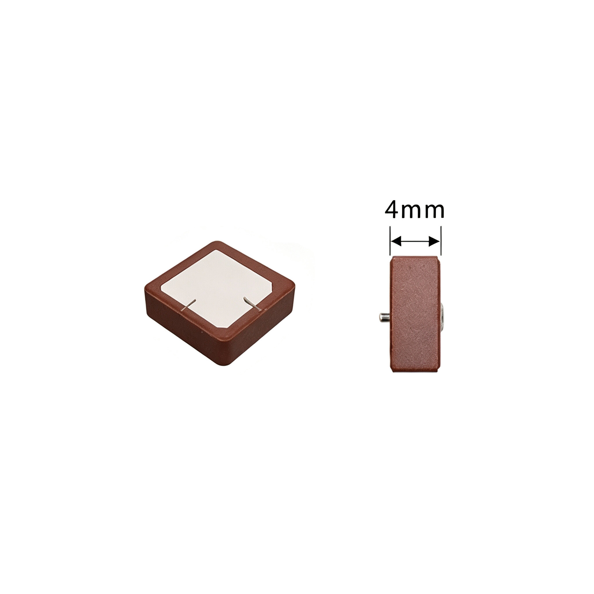 High‑Gain Passive Built‑in 10*10mm Ceramic Antenna, GPS/Beidou Dual‑Band Positioning for Car Navigation
