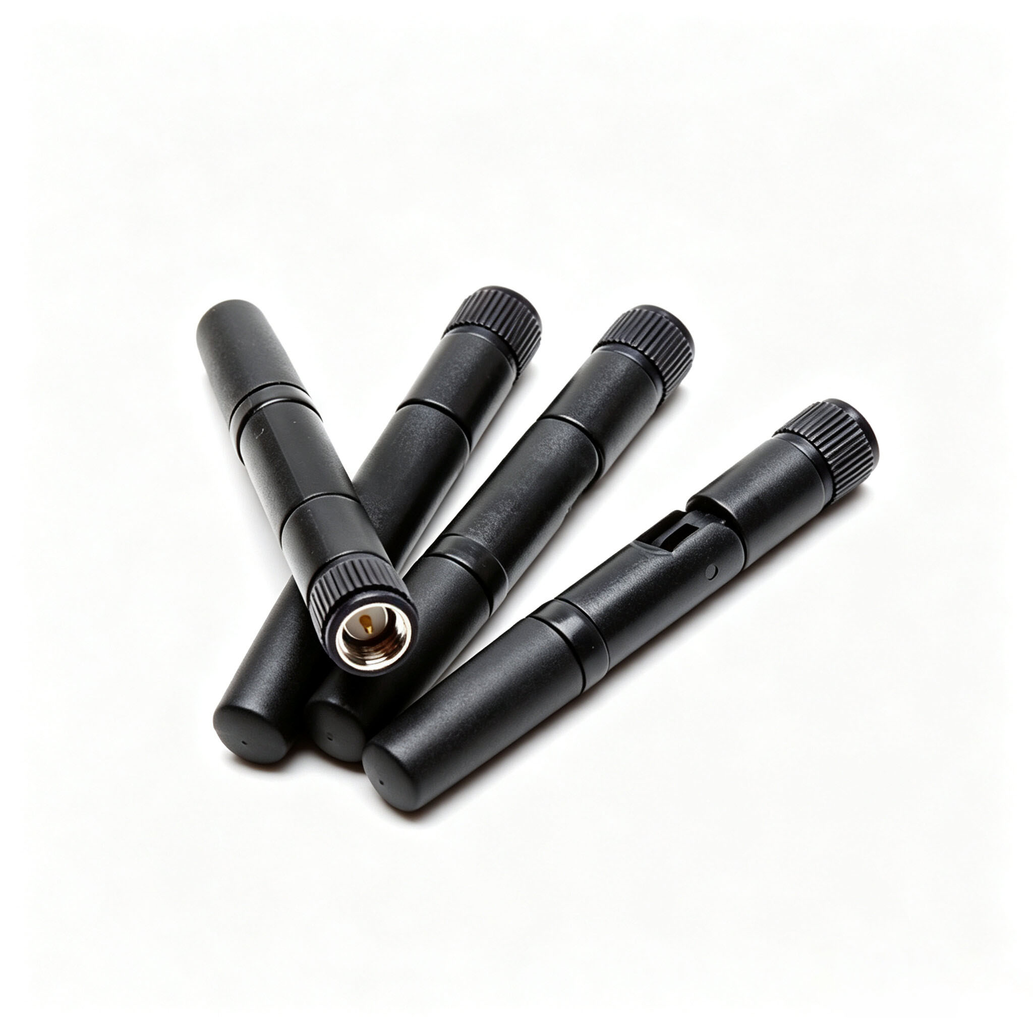 ZKT 2.4GHz Compact Foldable Antenna, SMA Male, 3dBi, for Security Camera & Bluetooth Vertical for Outdoor Router 