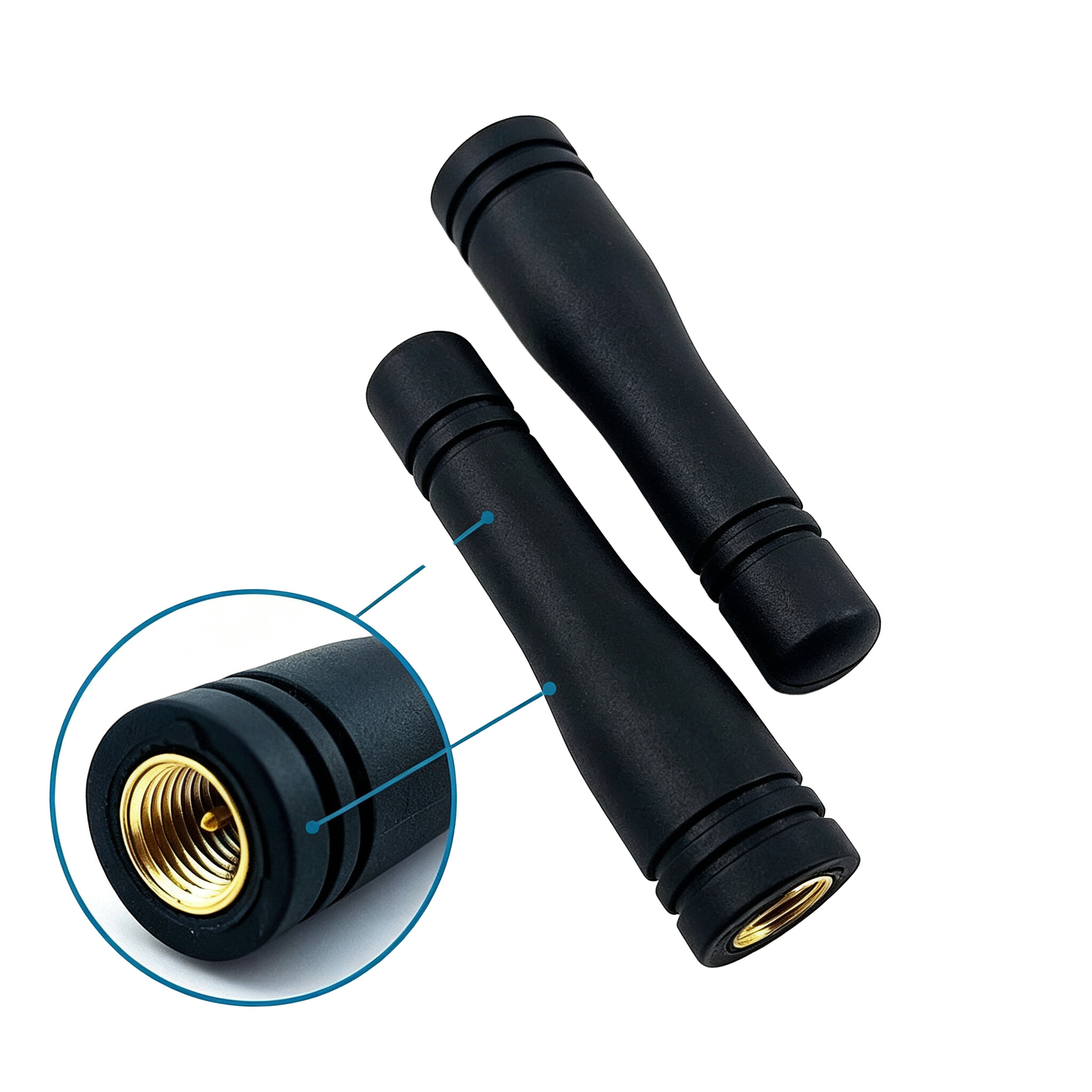 ZKT Waterproof Small Rubber Jacket Antenna 3G GSM Module Omni Wireless for Effective Communication 