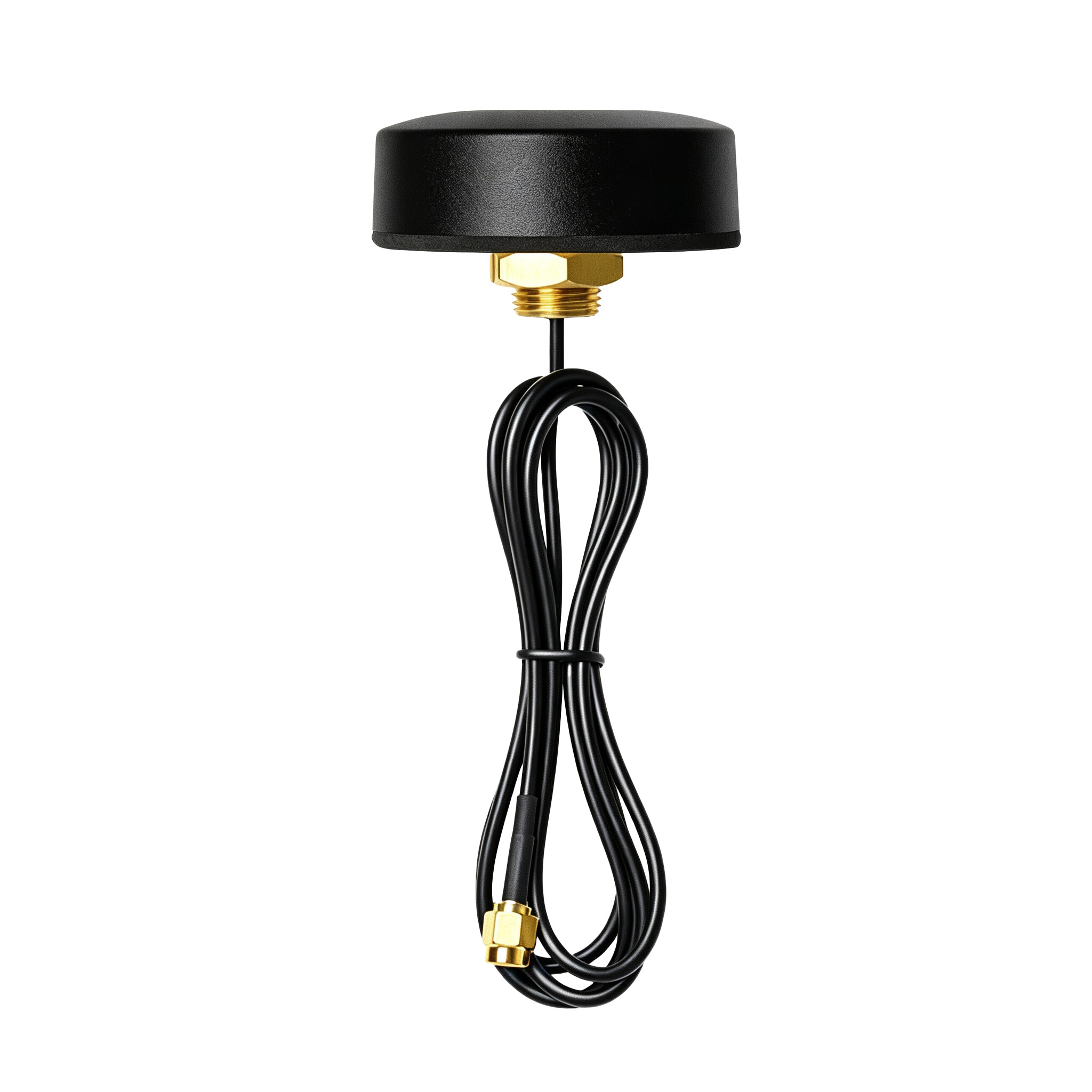 ZKT 2.4G & 5.8G Mushroom‑style Antenna, GPS/Beidou & 4G Bluetooth Outdoor Cabinet Antenna, Weather‑proof Exterior Antenna