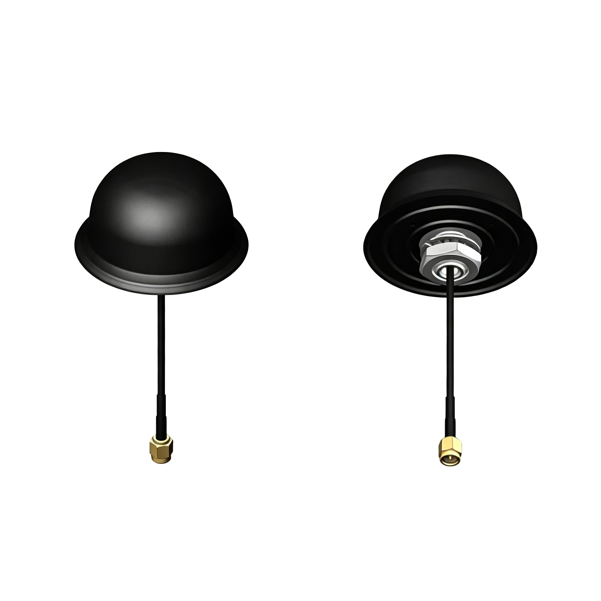 ZKT Outdoor Waterproof Nut Mount High Gain Antenna Service RF Dome Male Communication Antenna 850/900MHz 