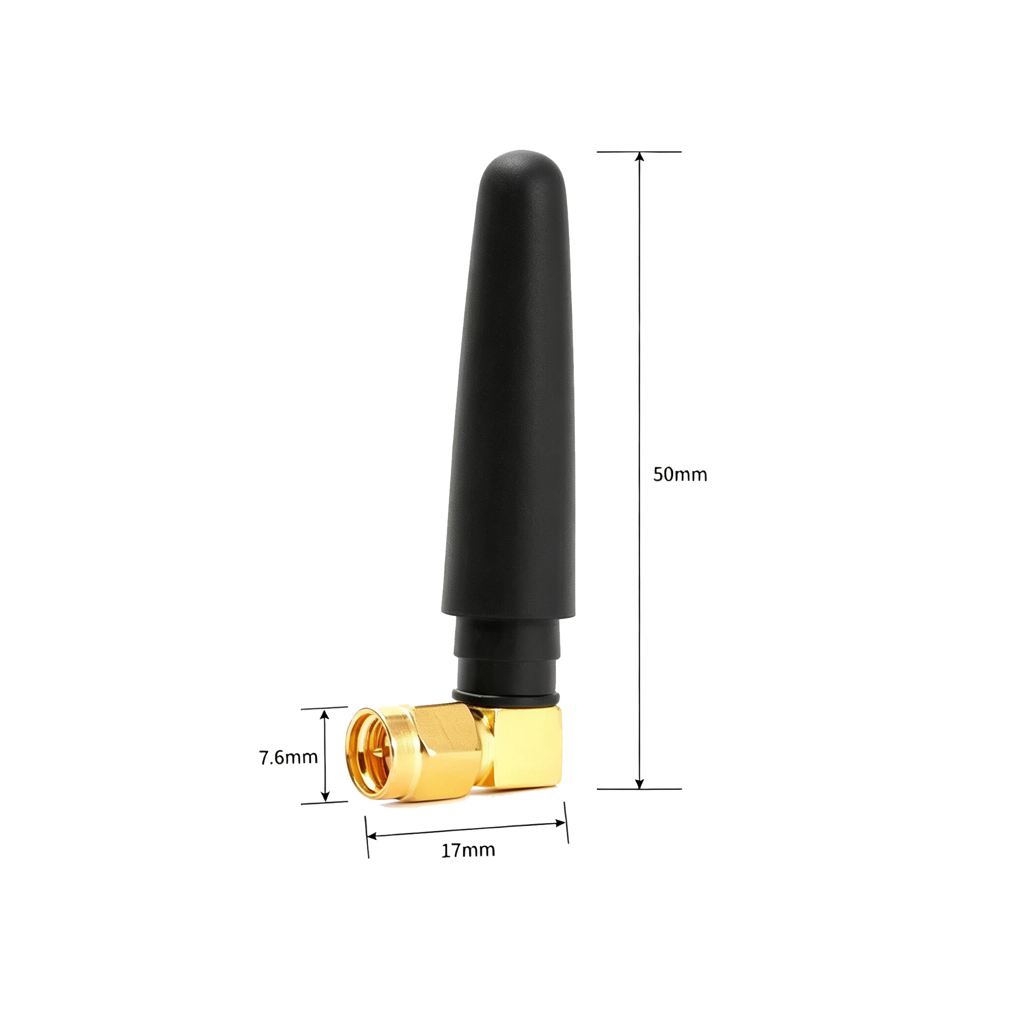 ZKT 412-440MHz LoRa Antenna 2dBi UHF Rubber Duck Antenna for Wireless Communication