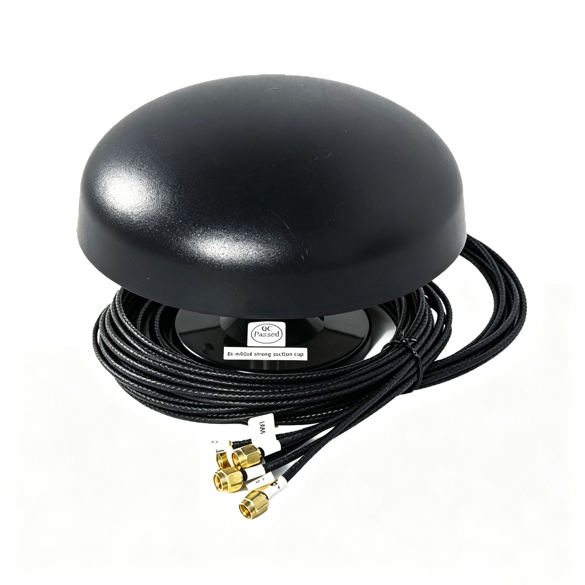 ZKT 4G LTE WiFi BD GPS/GNSS Active Combo Antenna RG174 3M Cable, SMA/FAKRA Connector for LoRa LPWAN