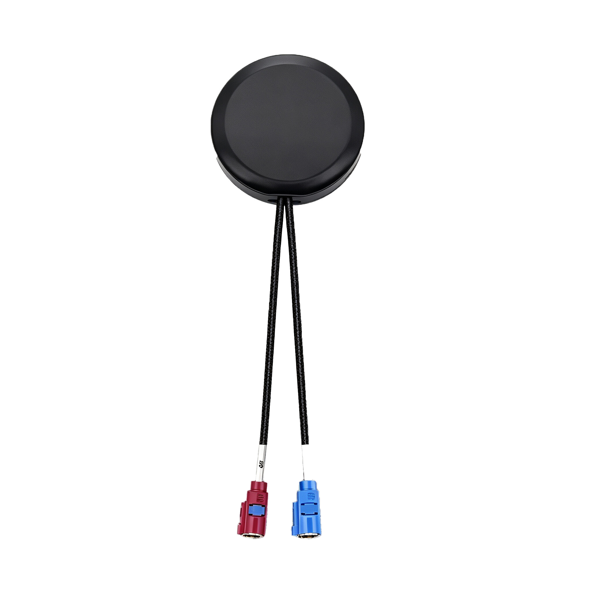 ZKT Fakra Aerial FM DAB Antenna Vehicle‑mount 2‑in‑1 Combined Antenna  for Car Navigation Connector Gsm Antenna Hf Uhf Antenna