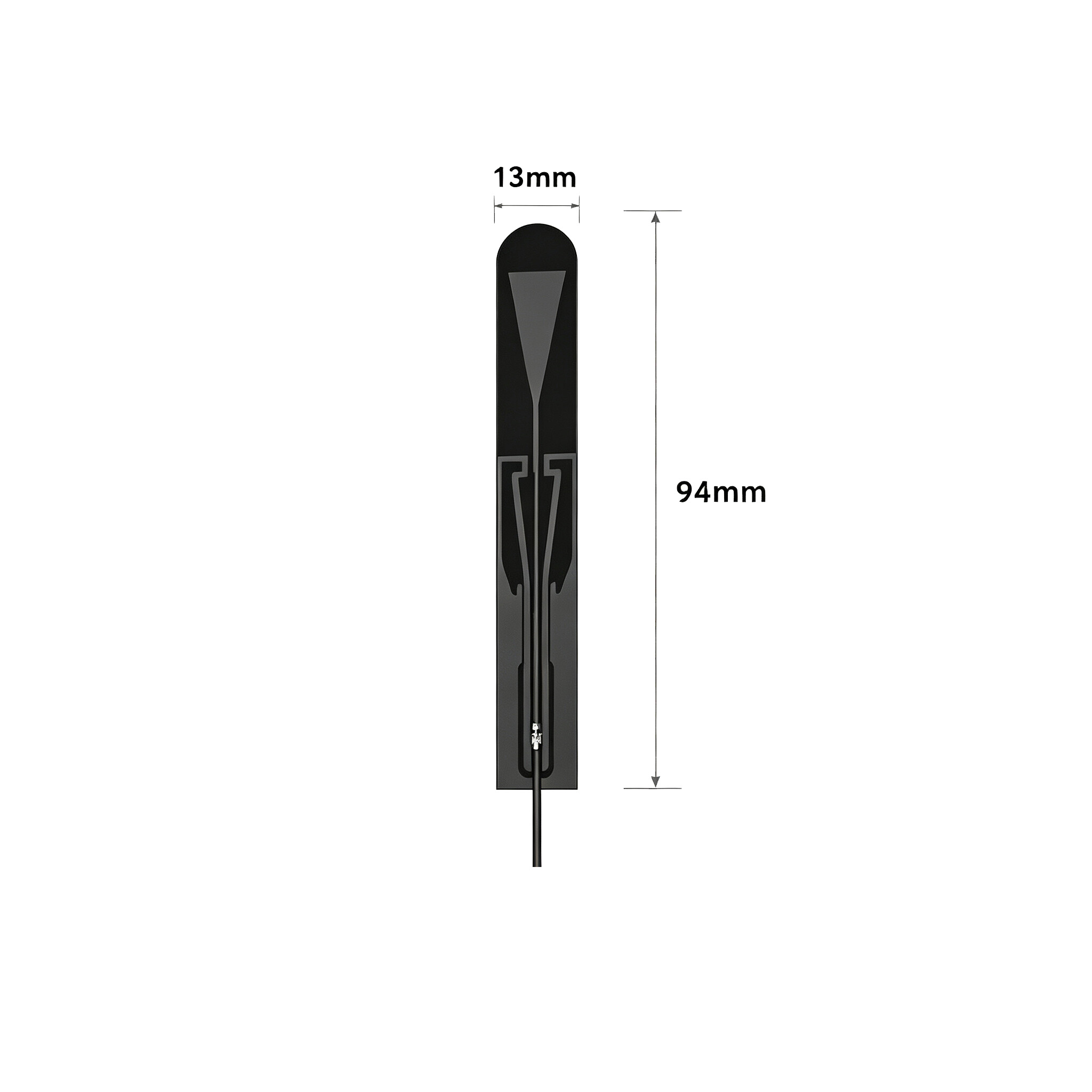 ZKT 600-6000MHz 5G Internal FPC Antenna 3-4dBi High Gain Flexible Embedded Antenna