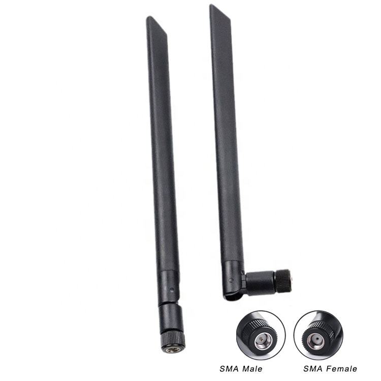 Dual Band Rubber Antenna Folded Dipol Router Duck Rubber 2.4G 5G 5.8G Antenna Wifi for SMA Connector