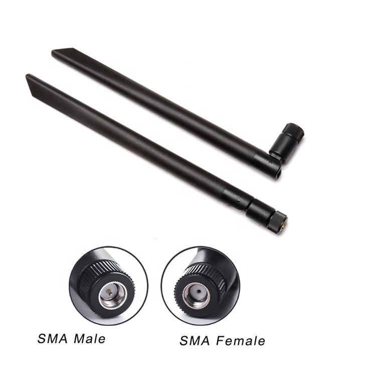 Dual Band Rubber Antenna Folded Dipol Router Duck Rubber 2.4G 5G 5.8G Antenna Wifi for SMA Connector