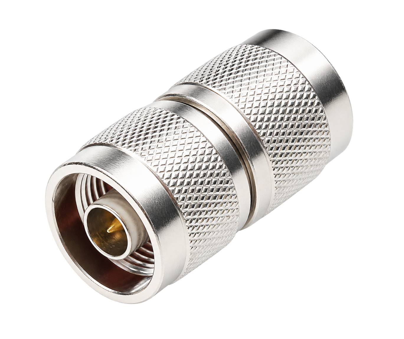 ZKT N Male Plug to N Male Plug RF Coaxial Connector Adapter for connecting compatible