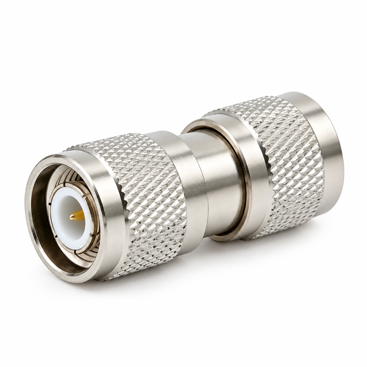  ZKT TNC Male to TNC Male RF Coaxial Adapter 50 Ohm Straight Connector